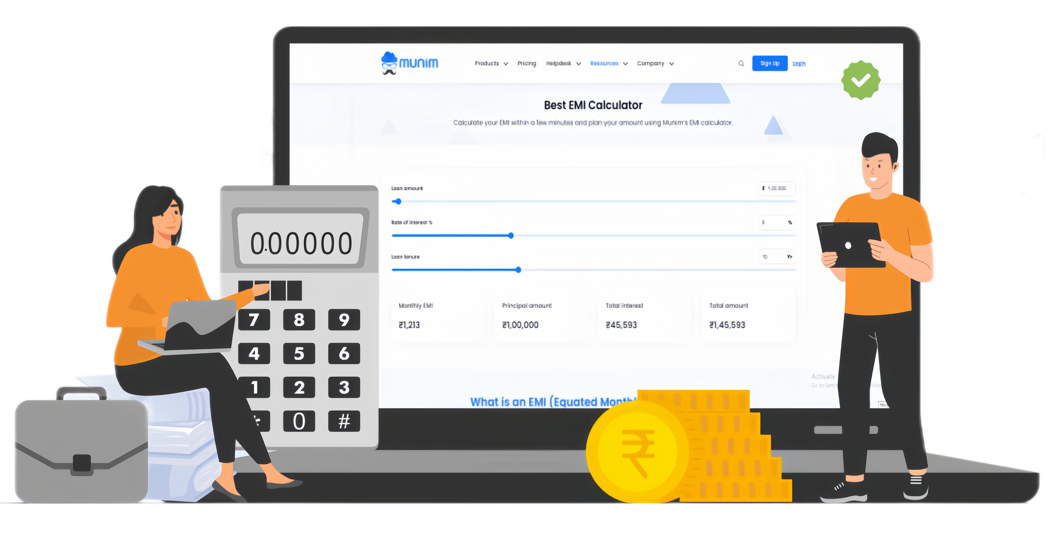 Car Loan Calculator Graphic – Trusted Car Loan Agency in Madurai | Calculate Monthly EMI